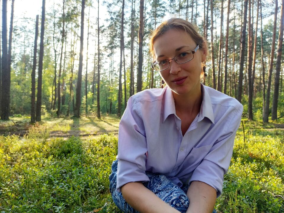 Anastasia de Vilnius sobre a crema Congelum